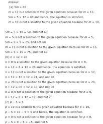 Class 6 Maths Chapter 11 Algebra Ex 11 5