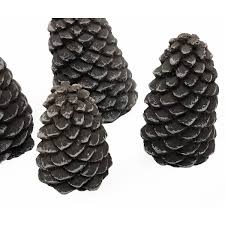 Gas Log Pine Cone Set For Gas Fireplace