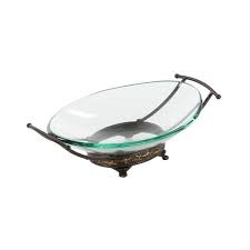 Clear Kitchen Decorative Serving Bowl