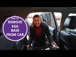 Remove Egg Isofix Base From The Car