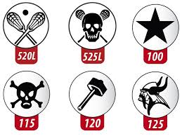 Lacrosse Award Decals Stickers