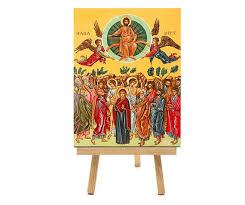 Orthodox Icon The Ascension Of