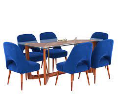 Mozza 6 Seater Dining Table Set With