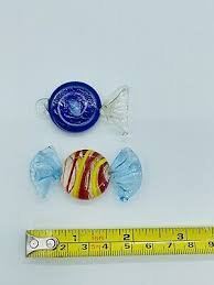 Hand Blown Glass Candy Pieces Art Glass
