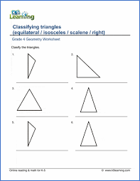 Grade 4 Geometry Worksheets Free