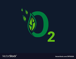 Nature Oxygen O2 Icon Concept Royalty