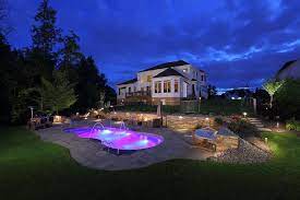 Outdoor Inground Pool Lighting Ideas