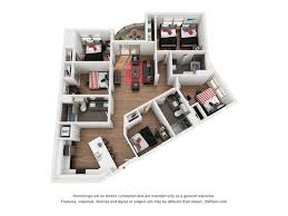 Apartment Layout Room Design Bedroom