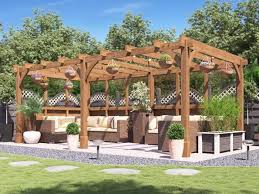 Leviathan Glazed Wall Pergola W6 0m X