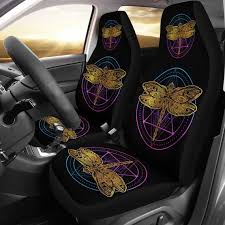 Dragonfly Circle Car Seat Covers