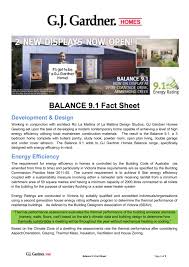 Balance 9 1 Fact Sheet Sustainable