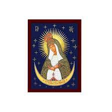 Virgin Mary Icon Panagia Of Stars