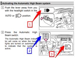 auto high beam dead prius