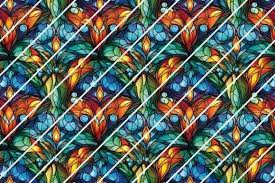 Free Stained Glass Pattern 03 Graphic