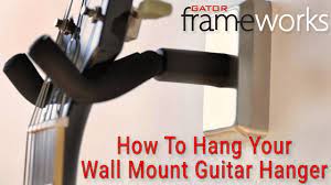 Wall Mount Guitar Hanger