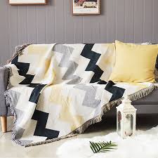 Geometric Sofa Throw Apollobox