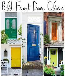 5 Bold Colors For The Front Door