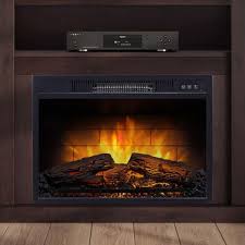 42in Brown Cherry Media Fireplace