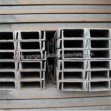 u channel structural section beam steel