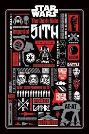 Poster Star Wars Dark Side