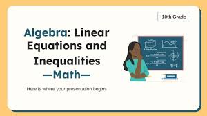 Algebra Linear Equations And