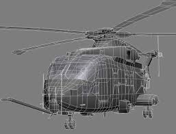 merlin eh101 hc3 transport helicopter