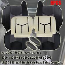 Both Side Armrest Foam Cloth Seat Cover