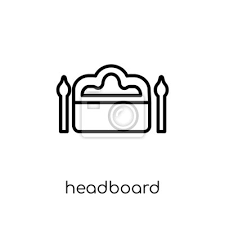 Headboard Icon From Furniture And