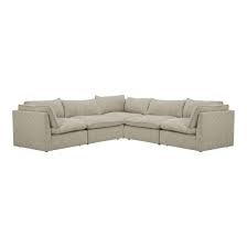 Aerie Mink 5 Pc Sectional