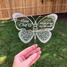 Personalized Acrylic Erfly Memorial