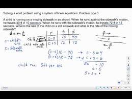 Linear Equations Problem Type 3