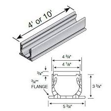 Drainage Channel Drain With Metal Grate