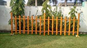 Matte Bamboo Garden Rail Fencing 25mm