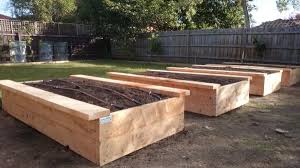 Sustainable Cypress Sleepers For Garden