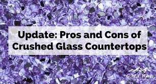 Pros And Cons Of Crushed Glass Countertops
