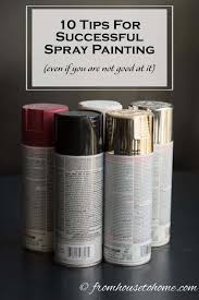 10 Spray Painting Tips And Tricks For
