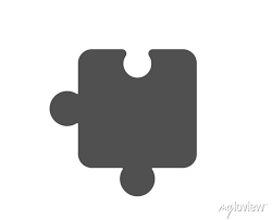 Puzzle Piece Icon Jigsaw Game Shape