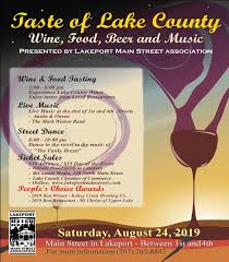 Taste Of Lake County Lakeport Main