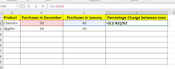 How To Use Percentage Formula In Excel