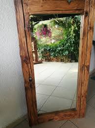 Masuria Wall Mirror Reclaimed Wood