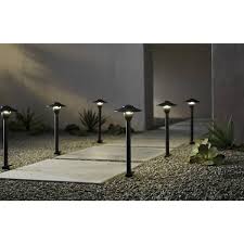 Low Voltage Black Dusk To Dawn Plug In Go Combo Integrated Led Landscape Light Kit With Transformer Included 10 Pack