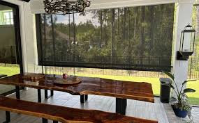 Large Heavy Duty Outdoor Solar Shades