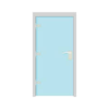Glass Door Icon Cartoon Style 14370468