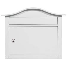 Architectural Mailboxes Saratoga White
