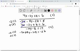 Equation By Using The Cofactor Method