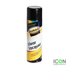 Clear Lacquer Spray 500ml Icon Fasteners