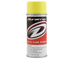Duratrax Polycarb Fluorescent Yellow