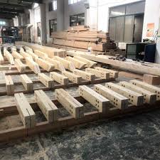 china factory solid wood glulam