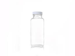 Square Glass Bottle For Juice Packaging