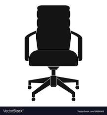 Office Chair Icon Simple Style Royalty